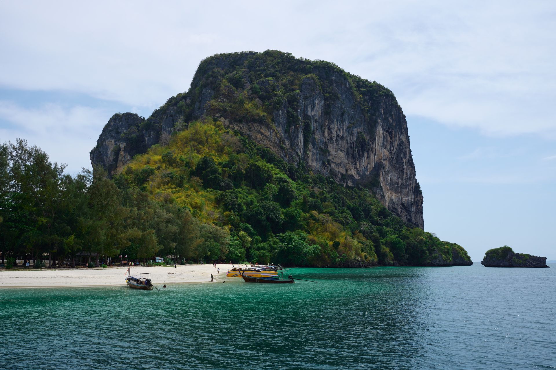 Limestone island in the Andaman Sea