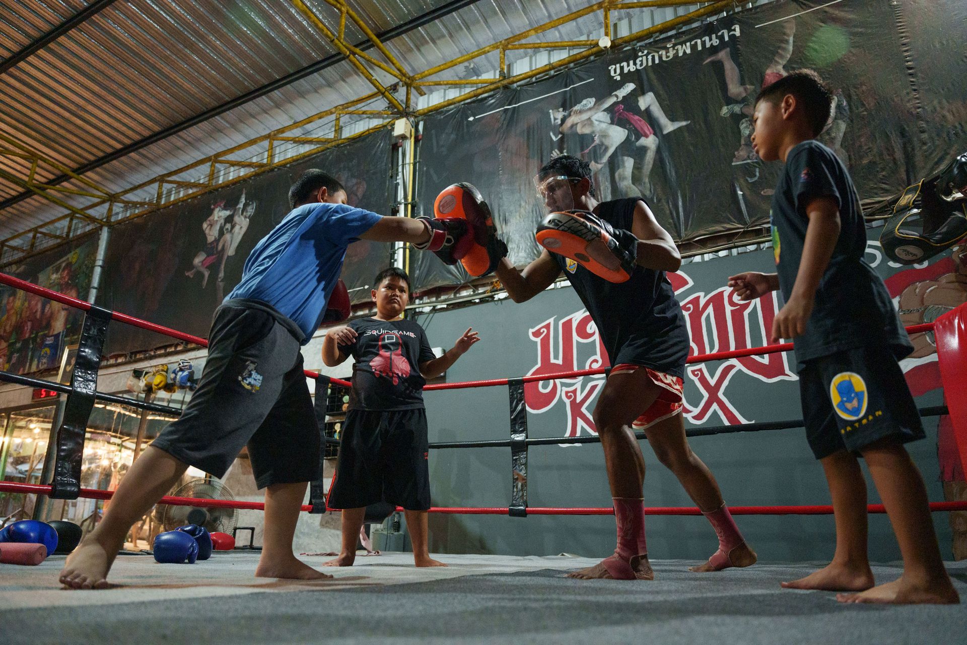 Ring training at KMAX Gym